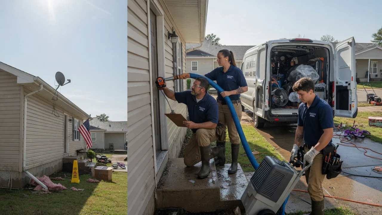 Ceiling Water Damage Restoration in Thaxton, VA near me